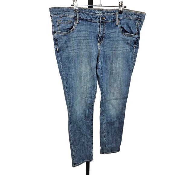 Mossimo  Womens Skinny Jeans Blue Size 16 - Picture 2 of 5